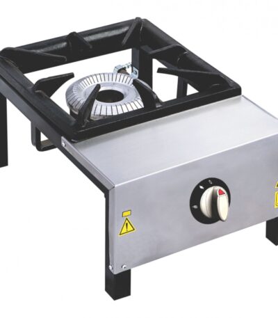 1’li Kısa Ayak Lokanta Ocağı Gazlı CE