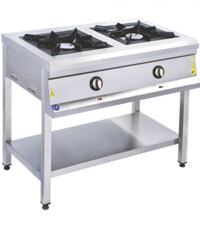 2’li Taban Raflı Ocak Gazlı CE