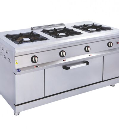 3’lü Kuzine Gazlı CE