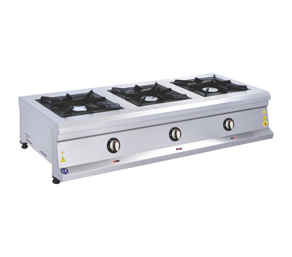 3’lü Profesyonel Setüstü Ocak Gazlı CE