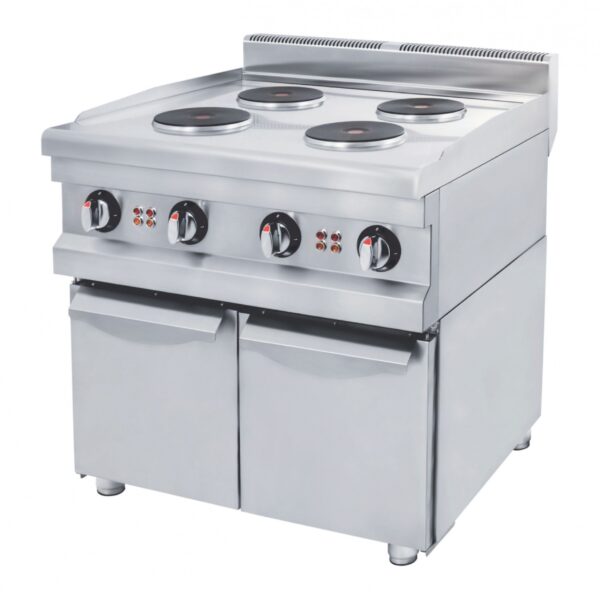 4’lü Dolaplı Elektrikli Ocak