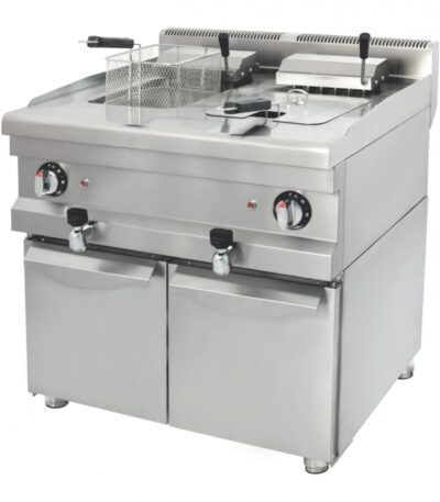 9+9 Lt Fritöz Dolaplı Elektrikli